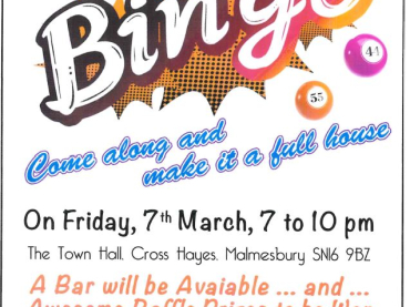 Eyes Down For Bingo - In Support of St Aldhelm's Catholic Church Parish Hall Fund